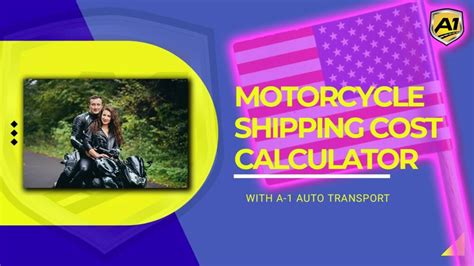 motorcycle shipping cost calculator.